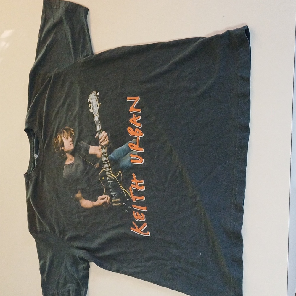 Men's xl Keith Urban t-shirt vintage fabric